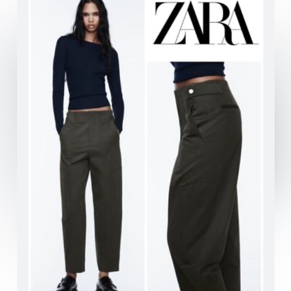 ZARA | TAPERED CARGO PANTS